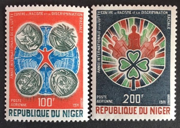 Niger Scott # C151-52 Mint Never Hinged