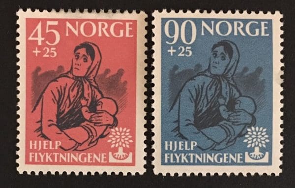 Norway Scott  # B64-65 Mint Never Hinged