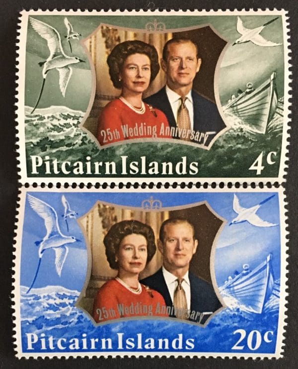 Pitcairn Islands Scott # 127-28 Mint Never Hinged