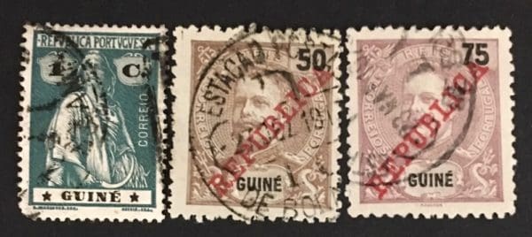 Portugal Guinea Scott # 101-02//142 Used