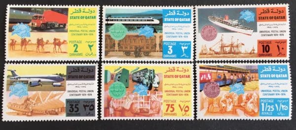 Qatar  Scott # 384-89 Mint Never Hinged