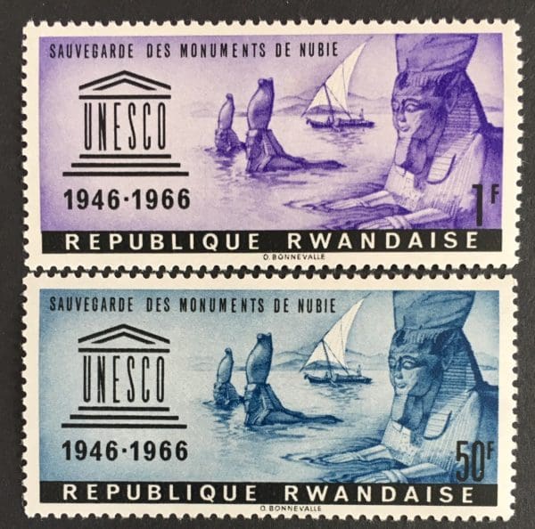 Rwanda Scott # 189//93  Mint Never Hinged