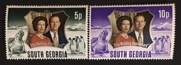 South Georgia Scott # 35-36 Mint Never Hinged