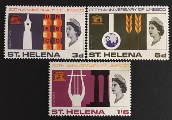 St. Helena Scott # 192-94 Mint Never Hinged