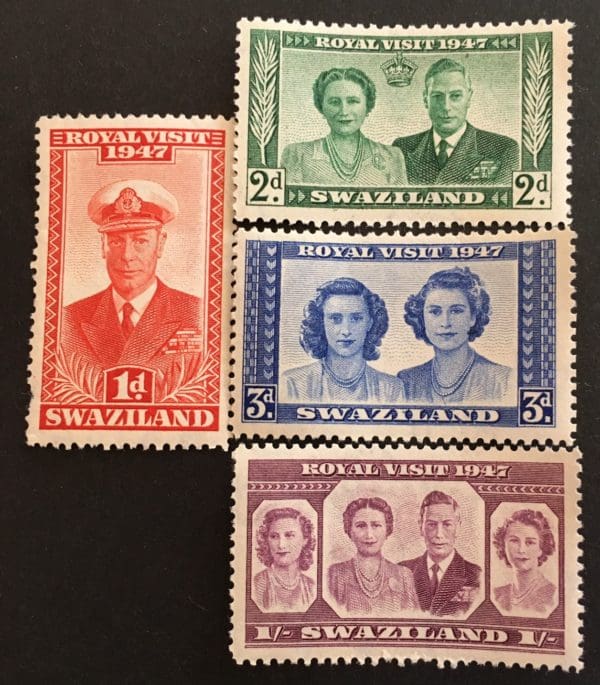 Swaziland Scott # 44-47 Mint Never Hinged