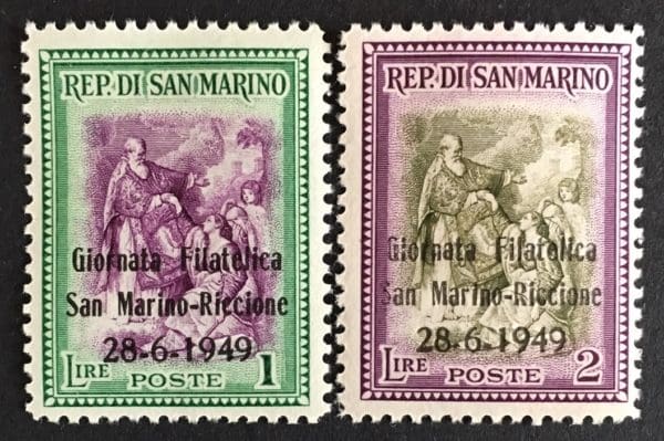 San Marino Scott # 294-95 Mint Never  Hinged