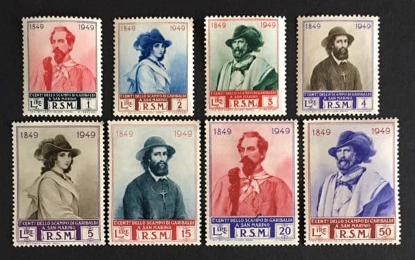 San Marino Scott # 296-303 Mint Never  Hinged