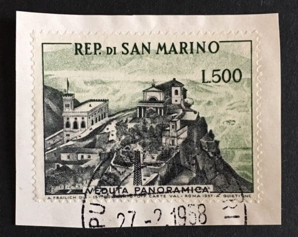 San Marino Scott # 411 Used