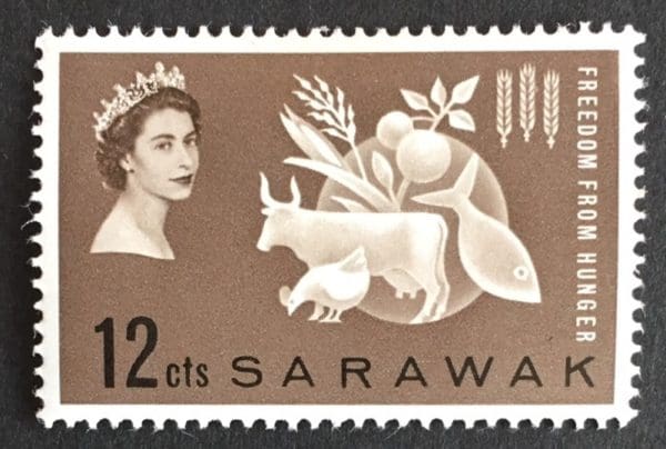 Sarawak Scott # 212 Mint Hinged