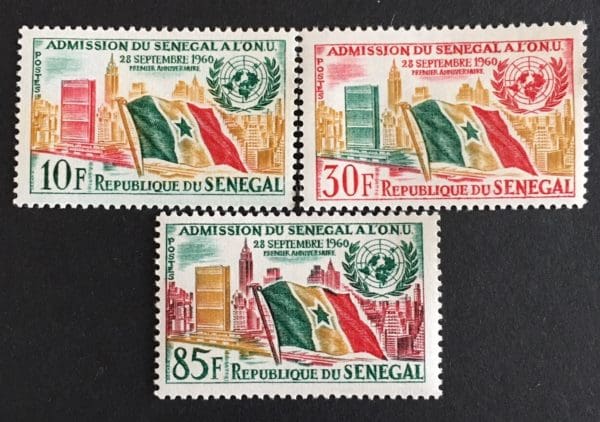 Senegal Scott # 207-09 Mint Never Hinged