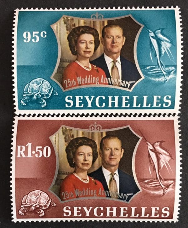 Seychelles Scott # 309-310 Mint Never Hinged