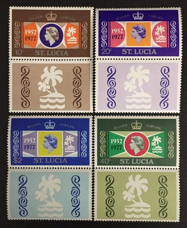 St. Lucia Scott # 414-17 Mint Never Hinged