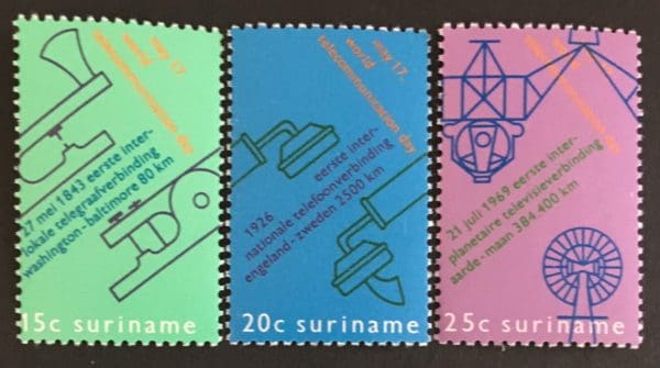 Surinam Scott  # 385-87 Mint Never Hinged