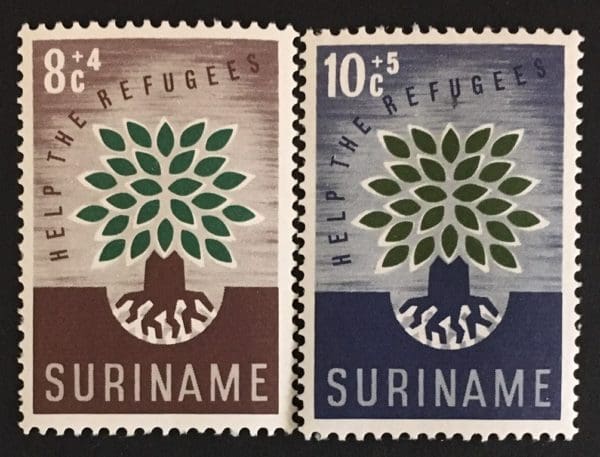 Surinam Scott  # B73-74 Mint Never Hinged