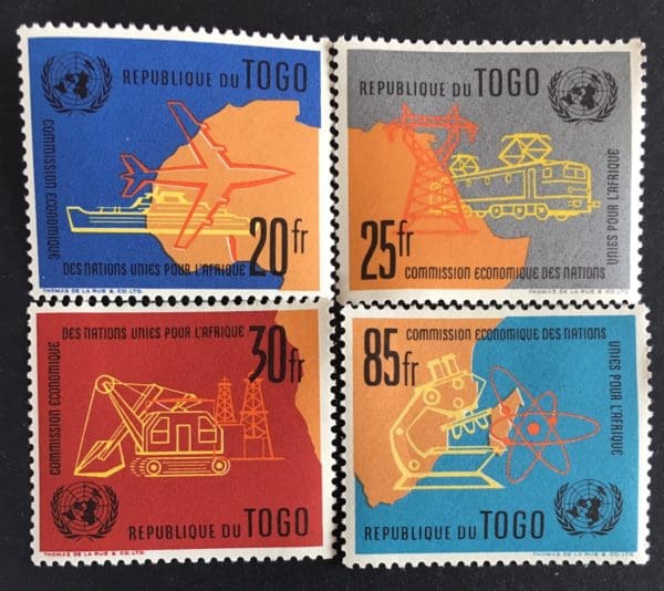 Togo Scott # 407-10 Mint Never Hinged