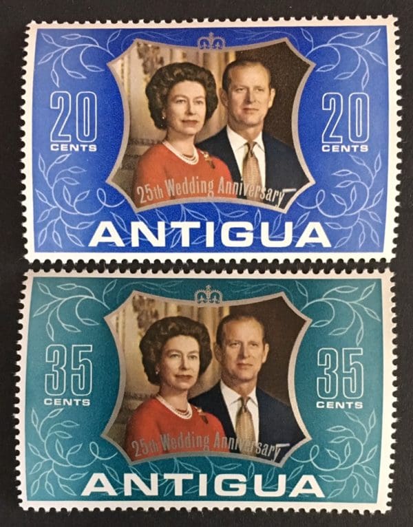 Antigua Scott # 295-96 Mint Hinged