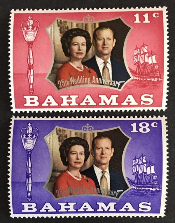 Bahamas Scott # 344-45 Mint Hinged