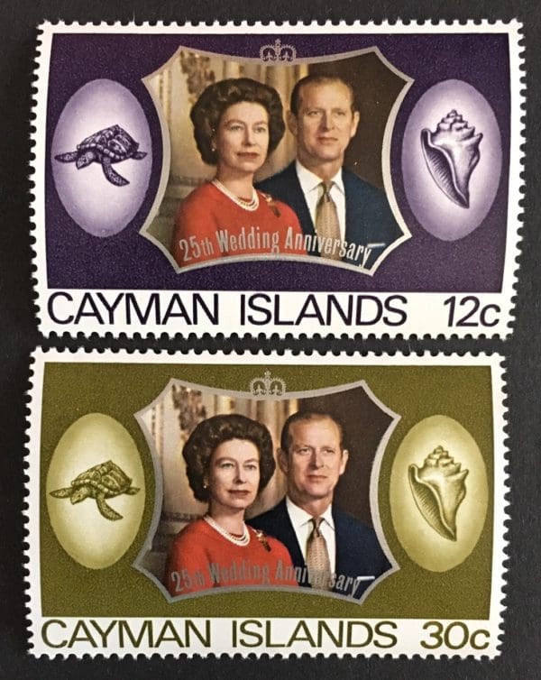 Cayman Scott # 304-05 Mint Hinged