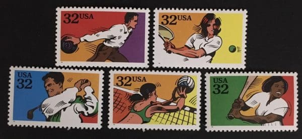 Scott # 2961-65 Mint Never Hinged Single Set