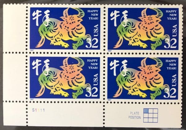 Scott # 3120 MNH Plate Block