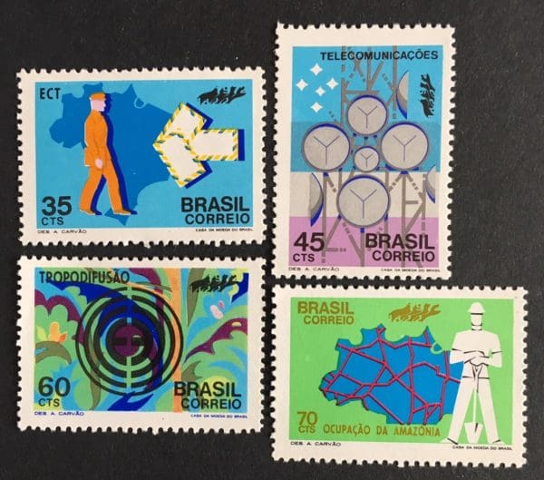 Brazil Scott #1223-26 Mint Never Hinged