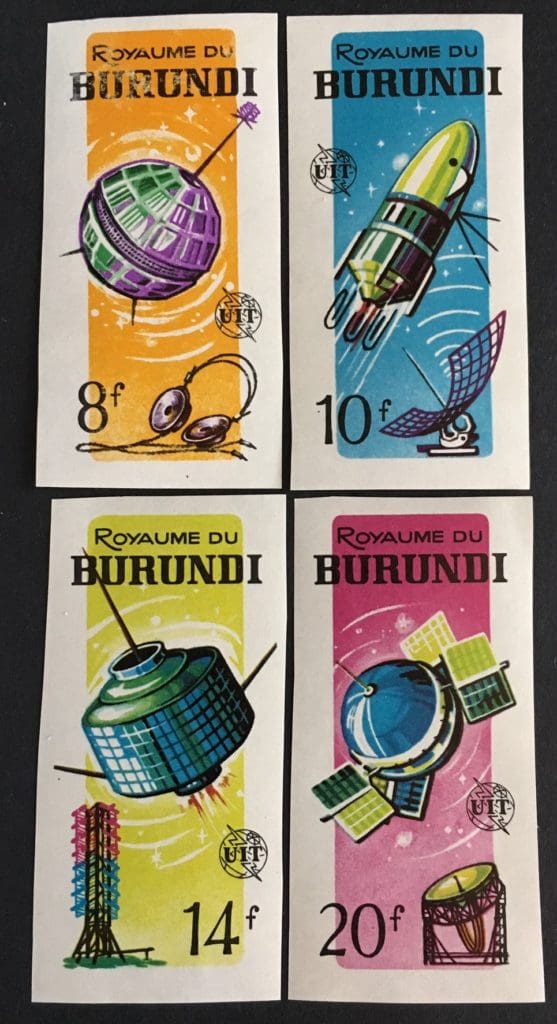 Burundi Scott 130-33 Mint Never Hinged