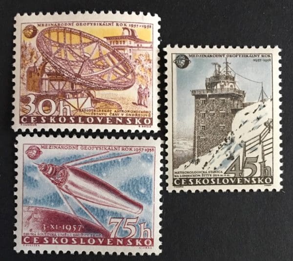 Czechoslovakia Scott 836-838 Mint Never Hinged