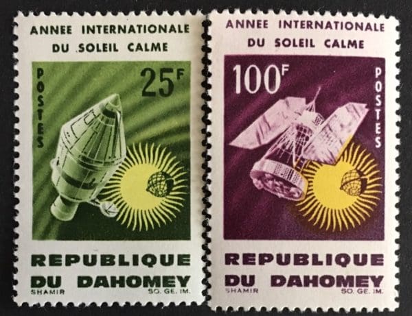 Dahomey Scott 196-97 Mint Never Hinged