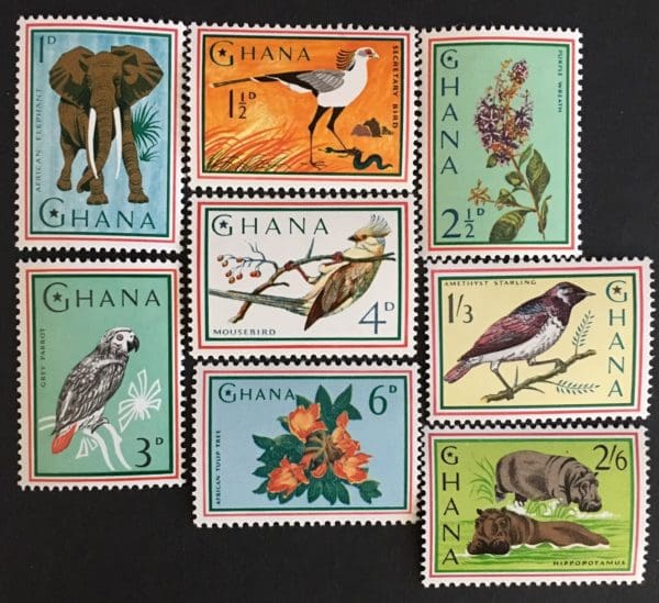 Ghana Scott # 192-99 Mint Never Hinged