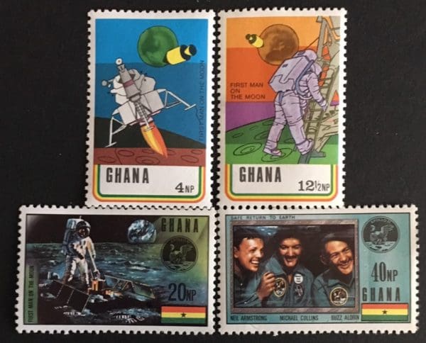 Ghana Scott 386-89 Mint Never Hinged