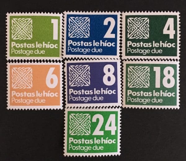 Ireland Scott # J28-J33//J34 Mint Never Hinged