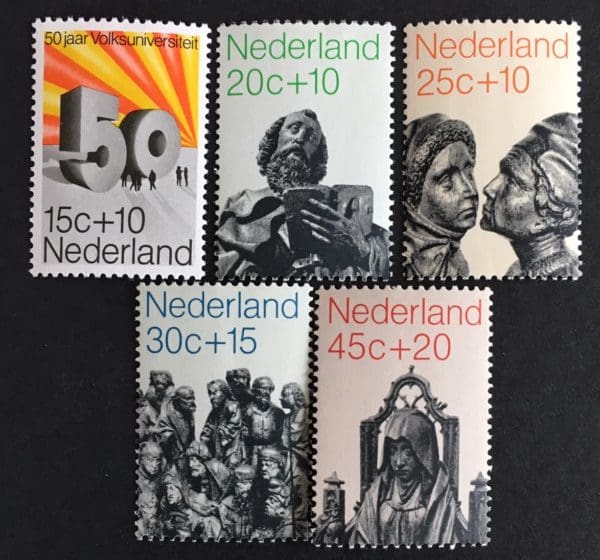 Netherlands Scott # B470-B474 Mint Hinged