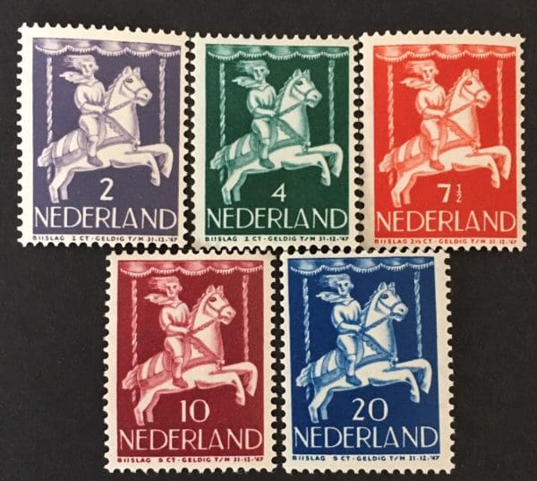 Netherlands Scott # B170-B74 Mint Hinged