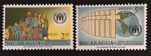 Nicaragua Scott # C452-C453 Mint Never Hinged