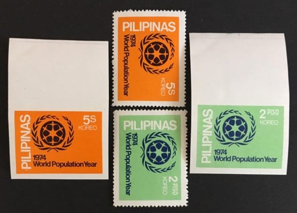 Philippines Scott # 1237-1238a Mint Never Hinged