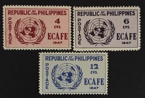 Philippines Scott # 516-518 Mint Hinged