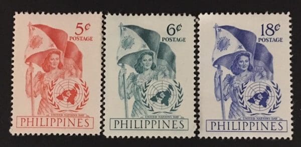 Philippines Scott # 569-571 Mint Hinged