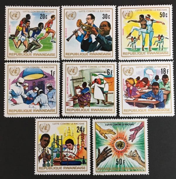 Rwanda Scott # 486-493 Mint Never Hinged