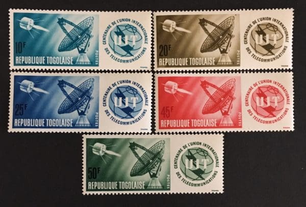 Togo Scott 516-20 Mint Never Hinged