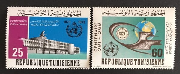 Tunisia Scott 620-621 Mint Never Hinged