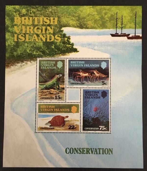 British Virgin Islands Scott # 349a