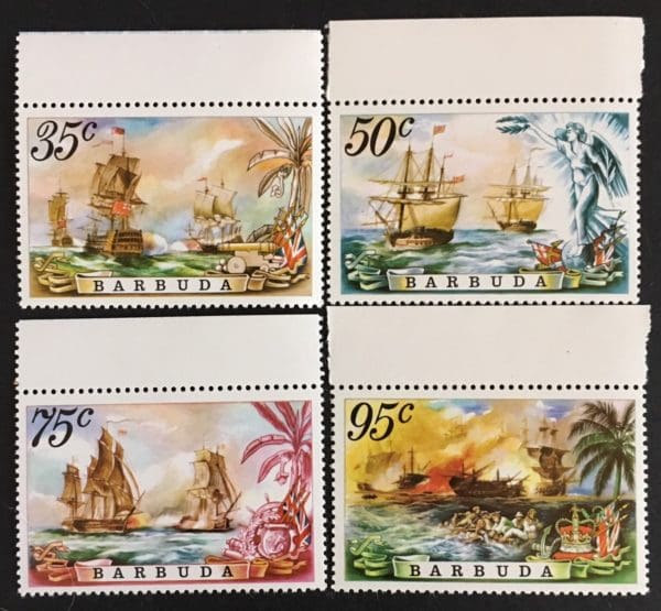 Barbuda Scott # 209-212 Mint Never Hinged