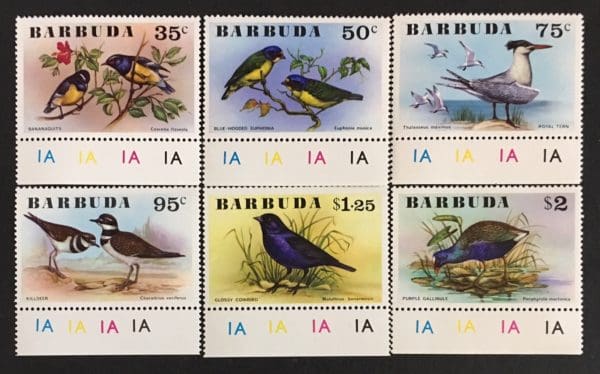 Barbuda Scott # 235-243 Mint Never Hinged