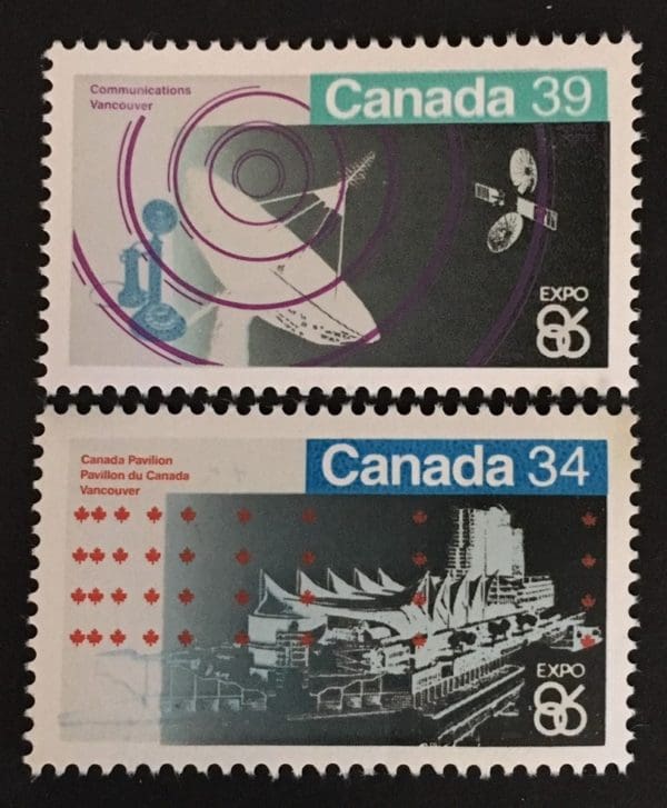 Canada Scott # 1078-1079 Mint Never Hinged