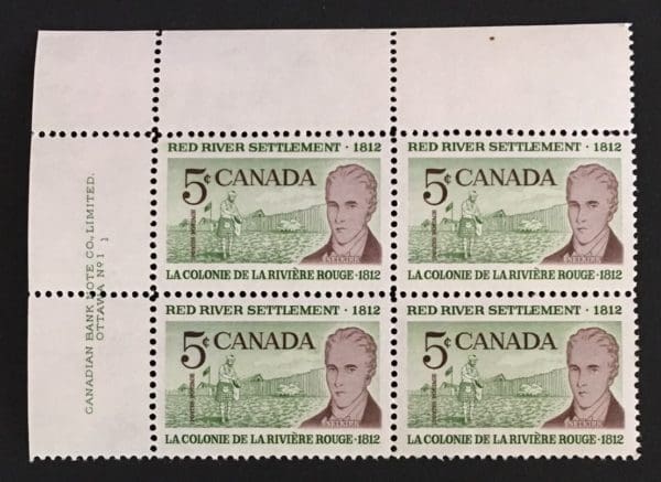 Canada Scott # 397 MNH Plate Block