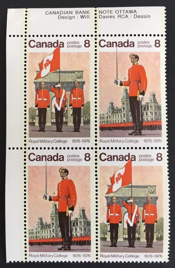 Canada Scott # 892-893 MNH Plate Block