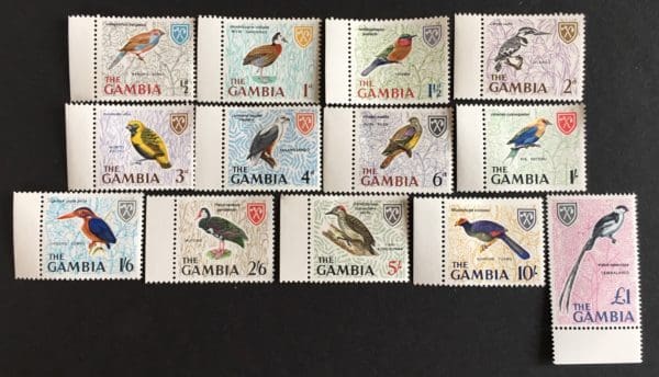 Gambia Scott # 215-227 Mint Never Hinged