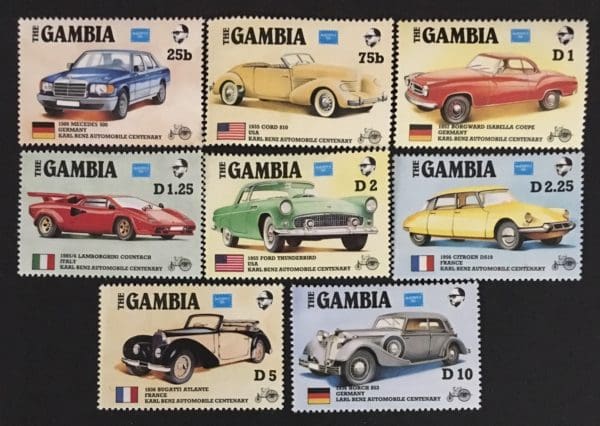 Gambia Scott # 620-627 Mint Never Hinged