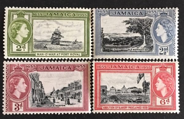 Jamaica Scott # 155-158 Mint Never Hinged