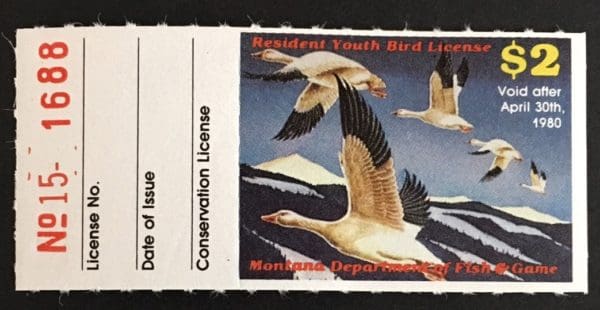 Scott  Montana # A32 Duck Stamp Mint Never Hinged